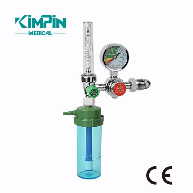 HOT Selling Bull Nose Oxygen Medical Regulator With Flowmeter For Cylinder with CE